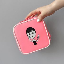 Kosmetiktasche „Beauty Aurore Neon Pink“