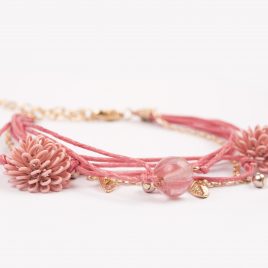 Armband “Coraille (rosa)“