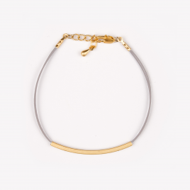 Armband “Julia (hellgrau)“