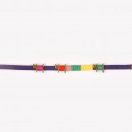 Armband „Goyangi (lila)“