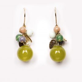 Ohrhänger „Peach (grün)“