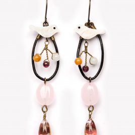 Ohrhänger „Marivi (rosa)“