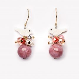 Ohrhänger „Pippa (rosa)“