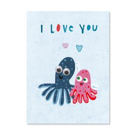 Klappkarte „I love you“