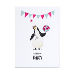 Klappkarte „Welcome Baby“